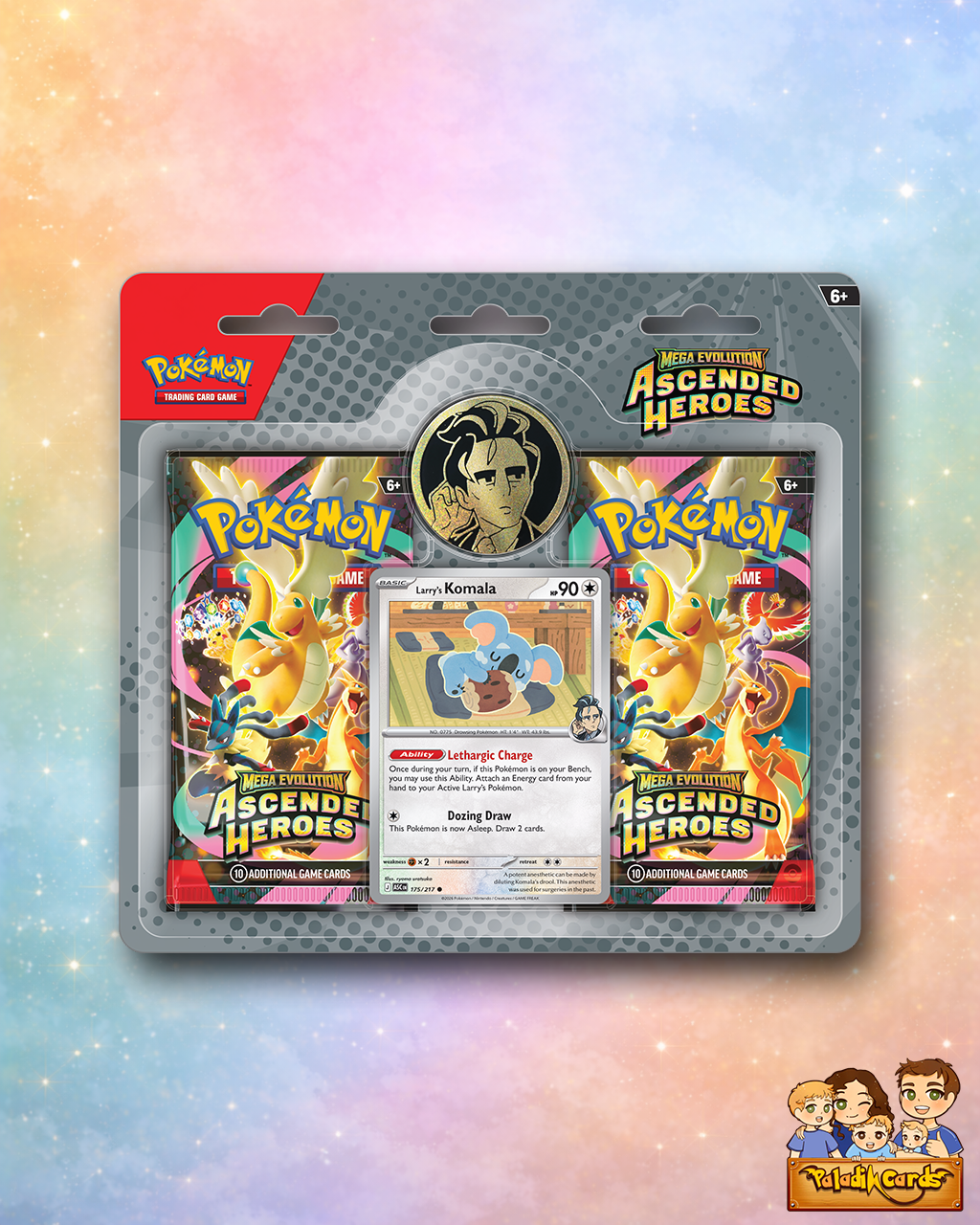 Mega Evolution Ascended Heroes Collection Erika or Larry (One selected at Random)