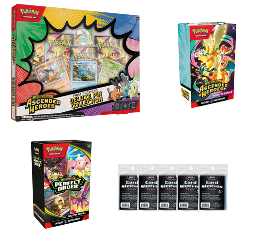 Ascended Heroes First Partners Deluxe Pin Combo