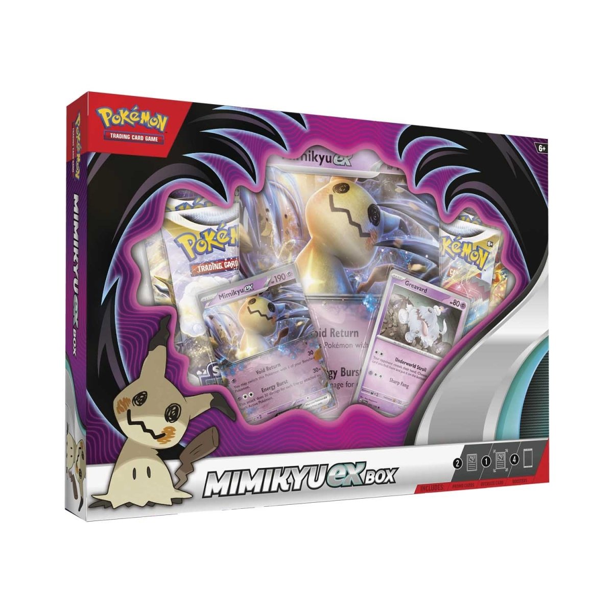 Mimikyu ex Box (1 FS, 2 Silver, 1 Brilliant)