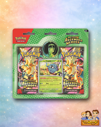Mega Evolution Ascended Heroes Collection Erika or Larry (One selected at Random)