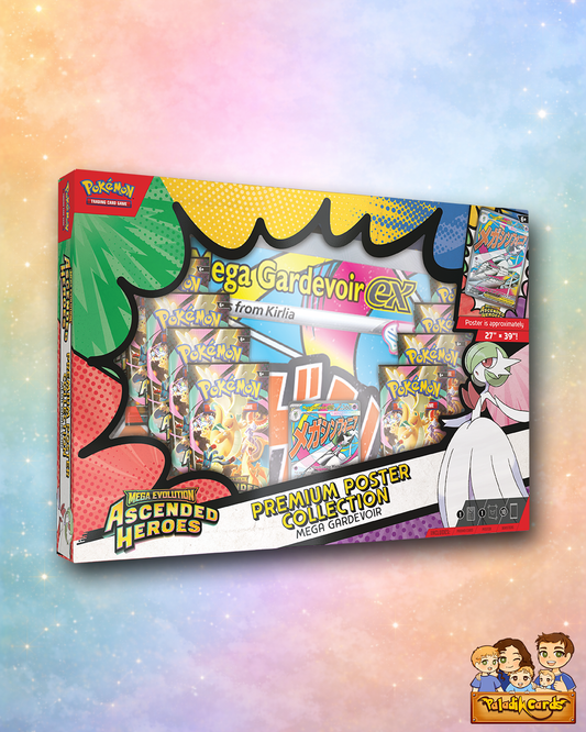 Ascended Heroes Premium Poster Collection selected at random (Mega Lucario OR Mega Gardevoir)