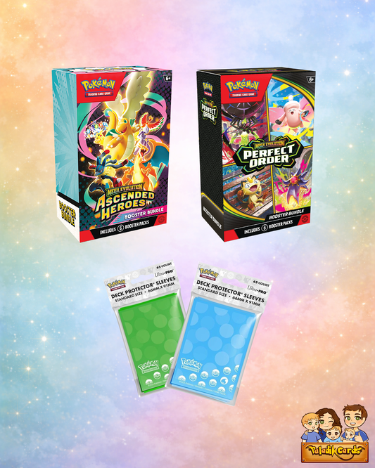 Mega Evolution— Ascended Heroes & Perfect Order Booster Bundle Combo
