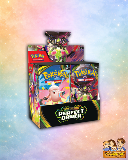 Mega Evolution—Perfect Order Booster Box Sealed Case