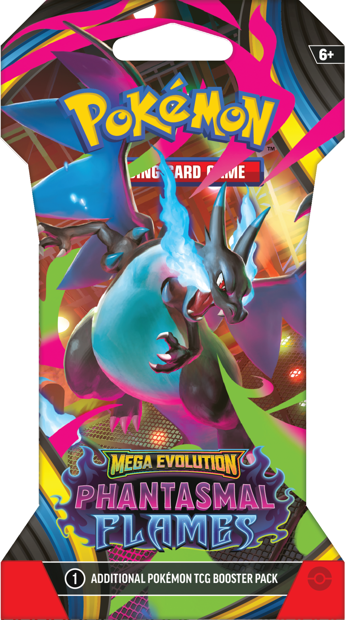 Pokémon TCG: Mega Evolution—Phantasmal Flames Sleeved Booster Pack (Pre-Order)