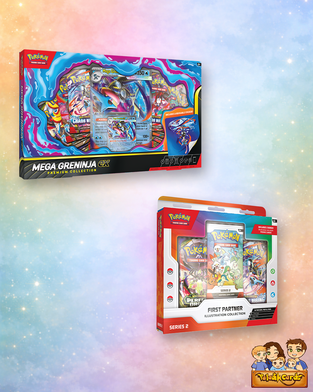 Mega Greninja ex + First Partner Illustration Collection (Series 2)