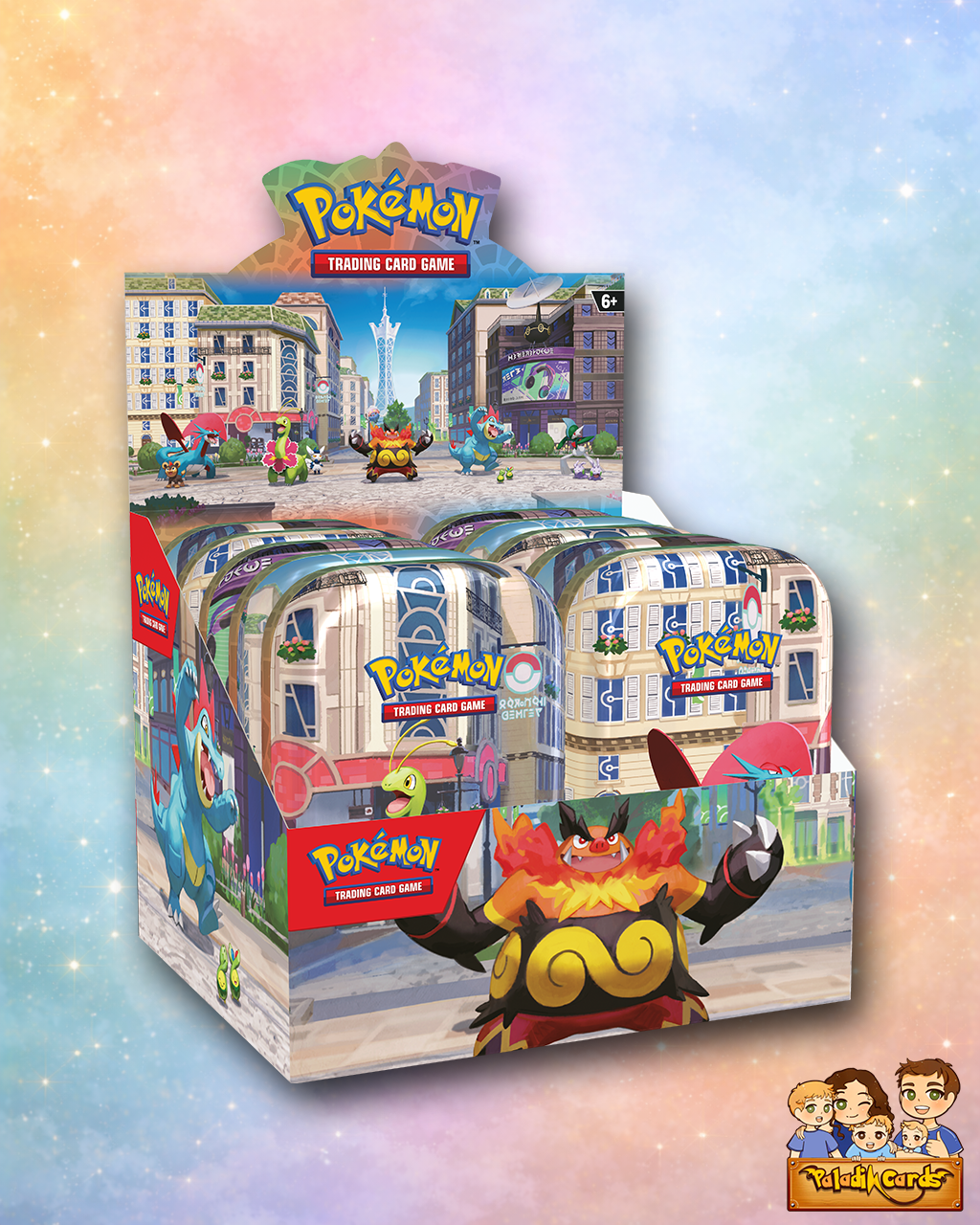 Lumiose City Mini Tin Display