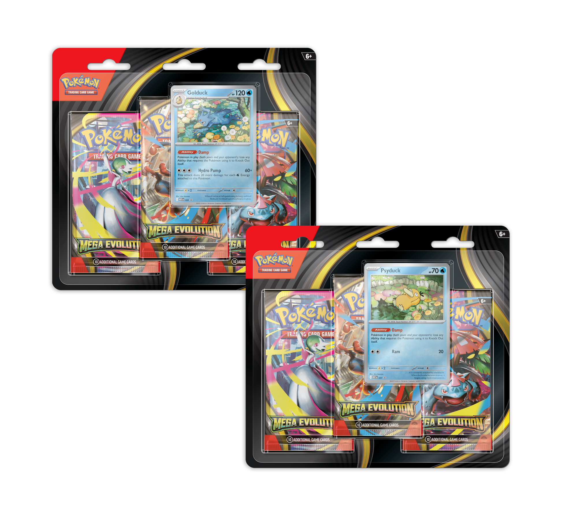 Pokmon TCG Mega Evolution 3-Pack Blister (Set of 2, Pre-Order) Paladin Cards Pokmon TCG Mega Evolution 3-Pack Blister (Set of 2, Pre-Order) Paladin Cards