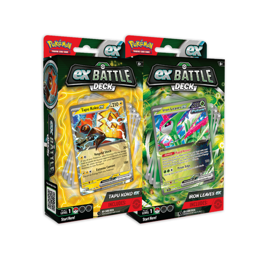 Tapu Koko ex & Iron Leaves ex Battle Deck