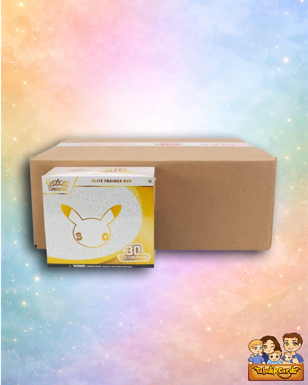 30th Celebration Elite Trainer Box Sealed Case