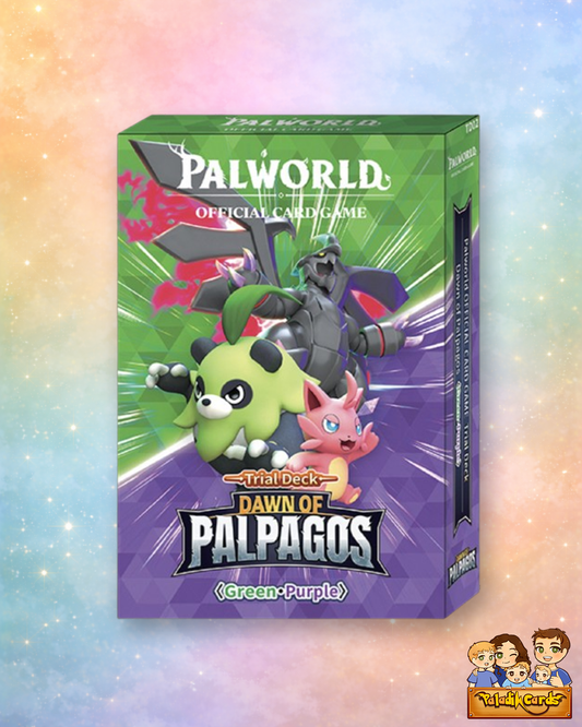 Palworld Official Card Game: Dawn of Palpagos - Green/Purple - Trial Deck