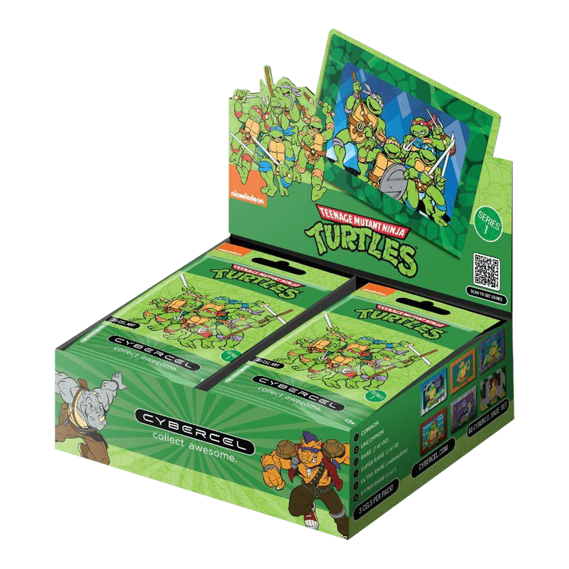 CYBERCEL TRADING CARDS - Teenage Mutant Ninja Turtles TMNT - Booster Box