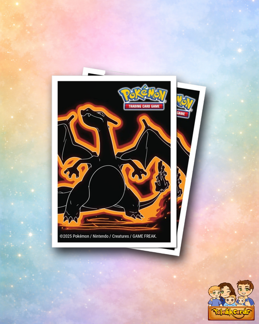 Ultra PRO Apex Sleeves – Neon Kanto Charizard