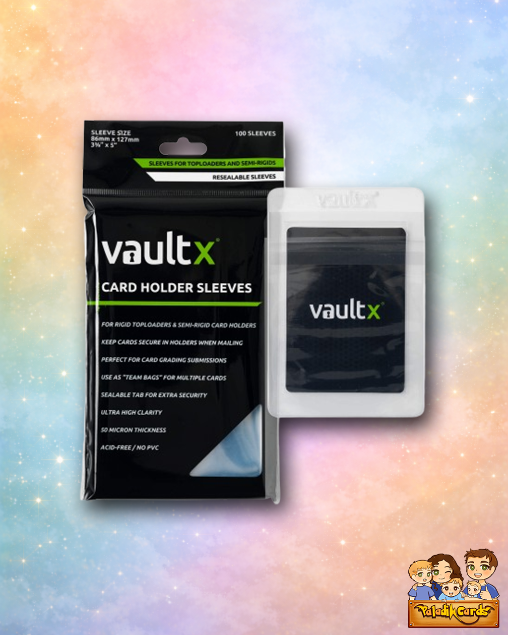 Vault X Team Bag Card Holder Sleeves