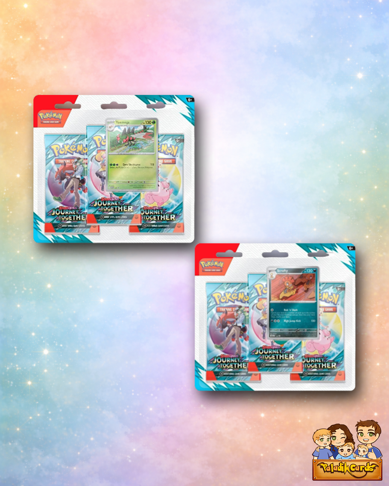 Journey Together 3 Pack Blister [Set of 2]