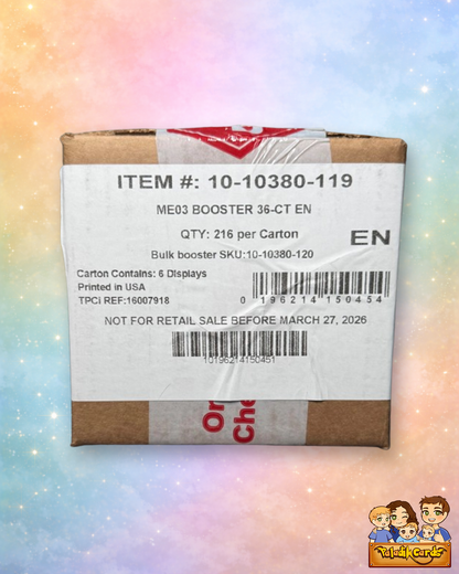 Mega Evolution—Perfect Order Booster Box Sealed Case