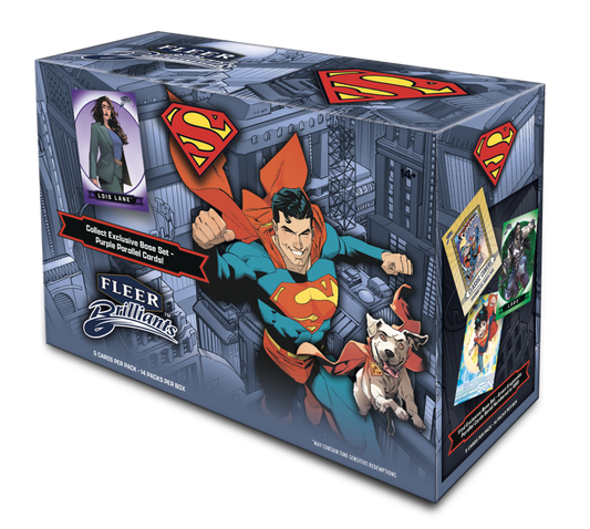 Fleer Brilliants Superman - Mega Box