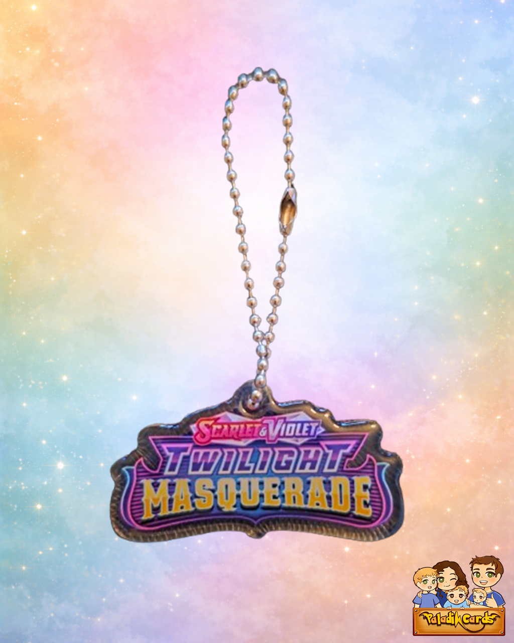 Pokemon Binder Keychain (Scarlet and Violet)