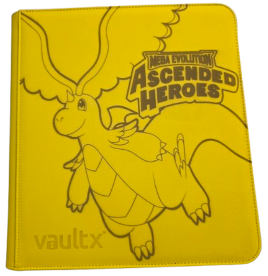 Vault X 12-Pocket Binder 480 Card Capacity – Mega Evolutions
