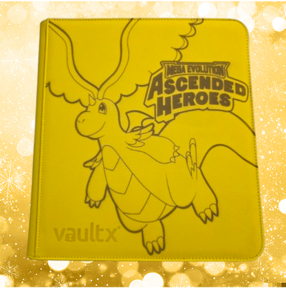 Vault X 12 Pocket XL Binder 624 Card Capacity – Mega Evolutions