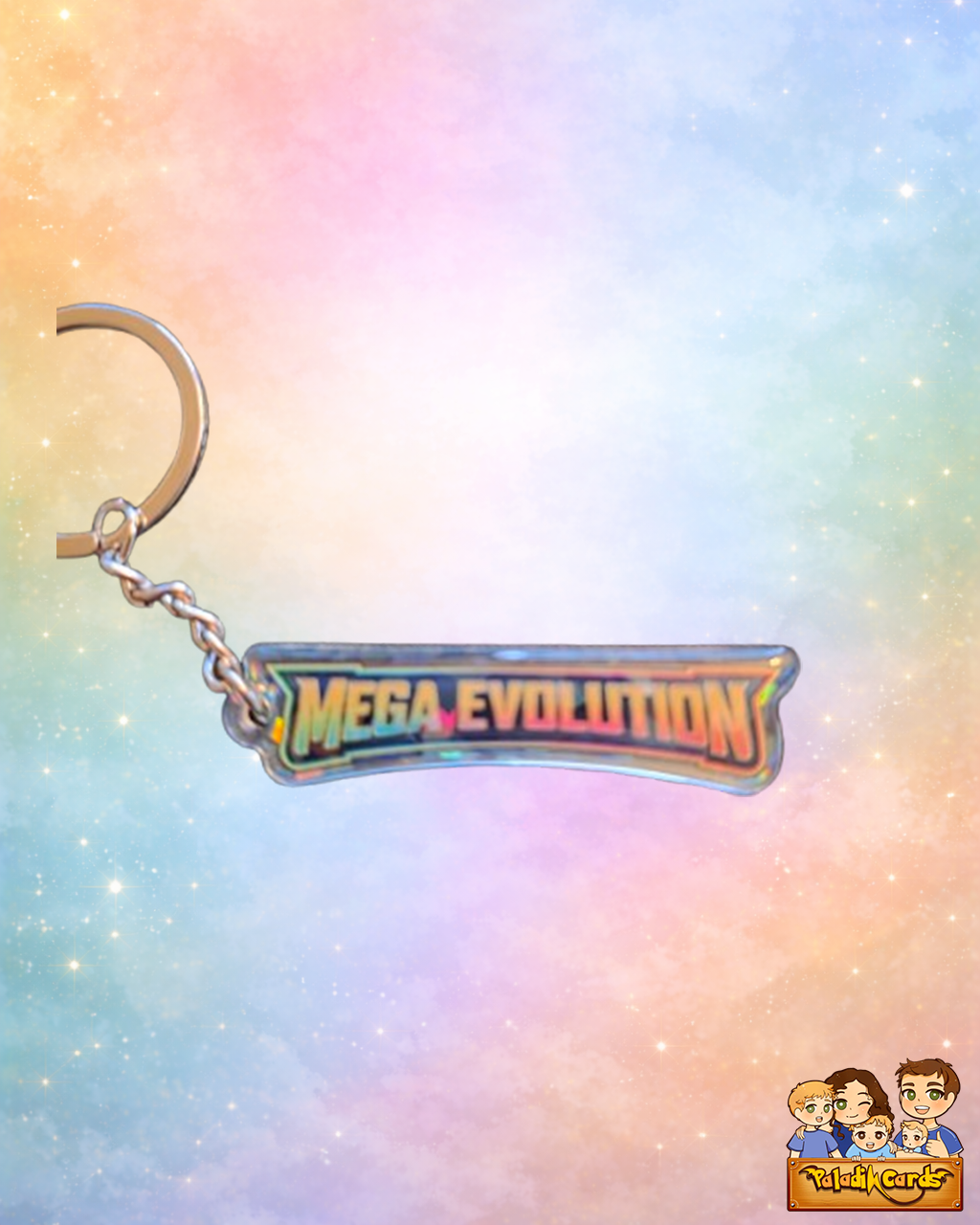 Pokemon Binder Keychain (Mega Evolution)