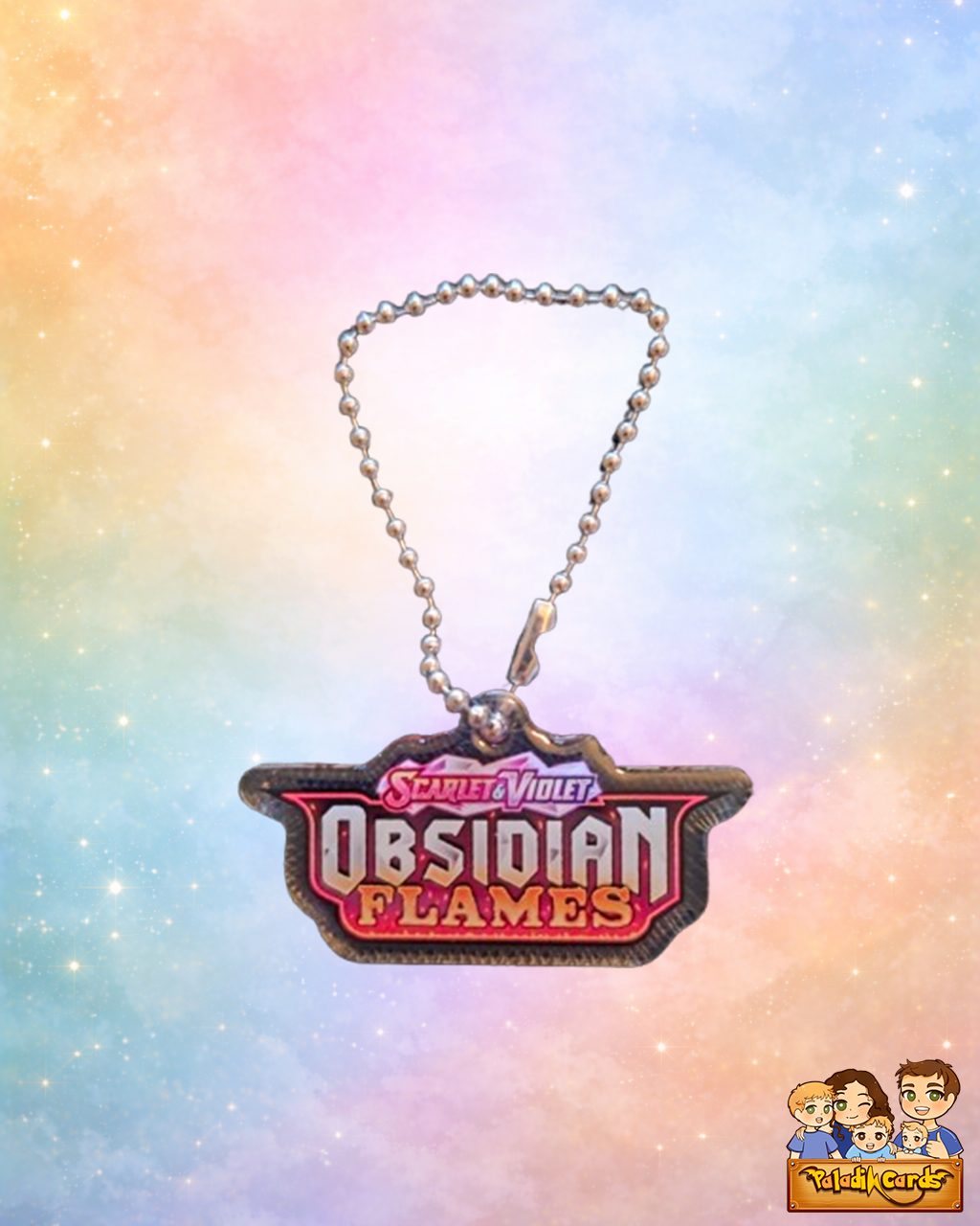 Pokemon Binder Keychain (Scarlet and Violet)