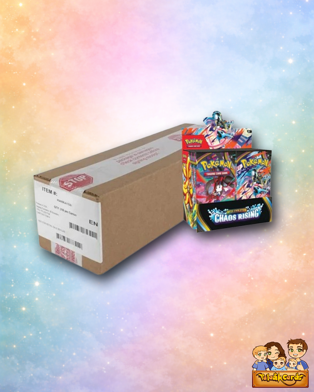 Mega Evolution—Chaos Rising Booster Box Case