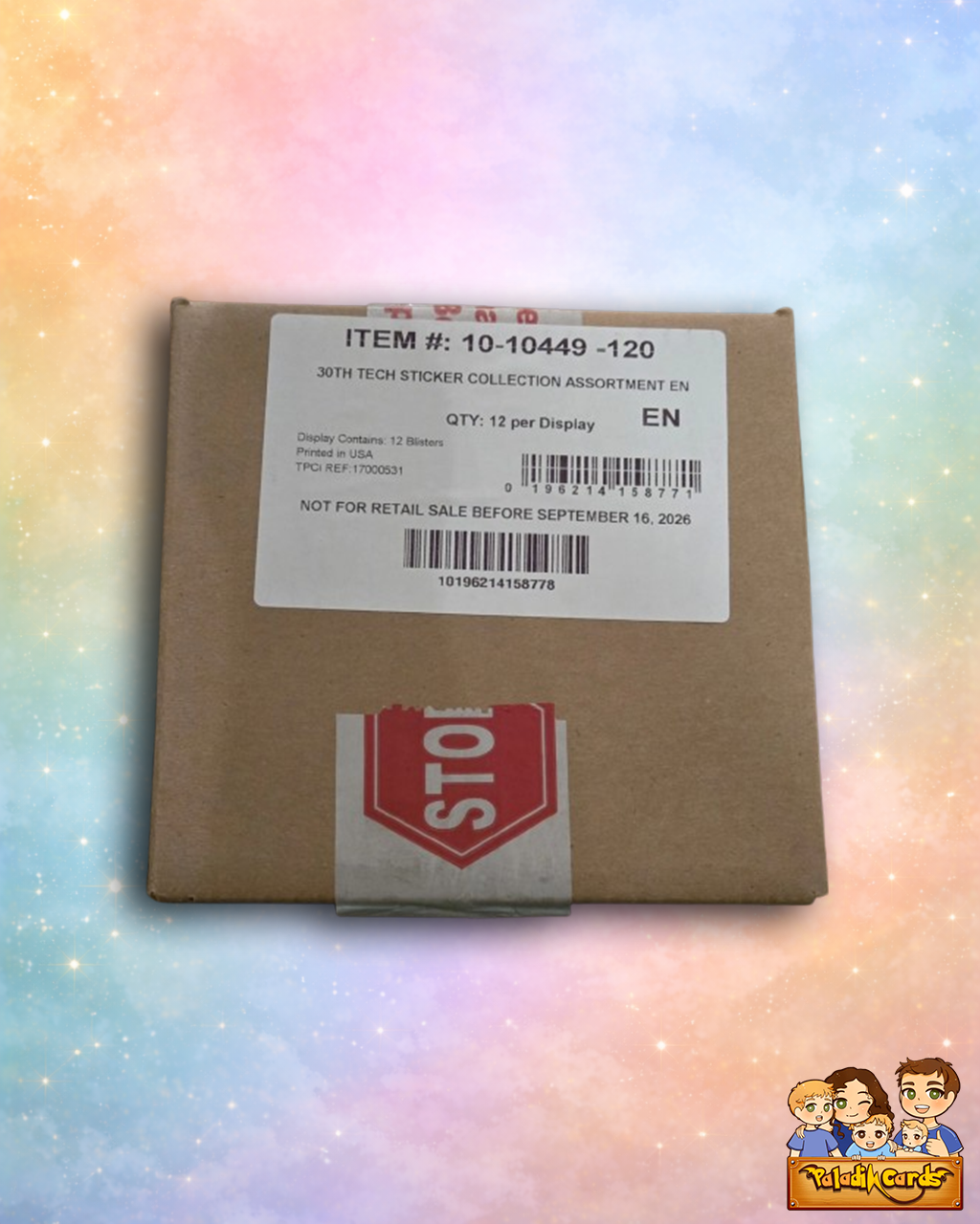 30th Celebration Tech Sticker Collection Sealed Case