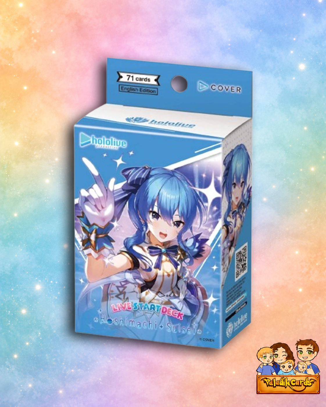 hololive OFFICIAL CARD GAME – Live Start Deck: Hoshimachi Suisei (SD17E)