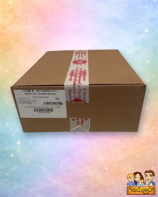 Mega Evolution— Pitch Black Elite Trainer Box Sealed Case