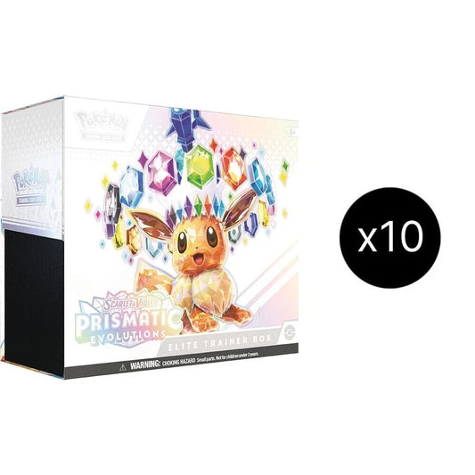 Prismatic Evolutions Elite Trainer Box Sealed Case