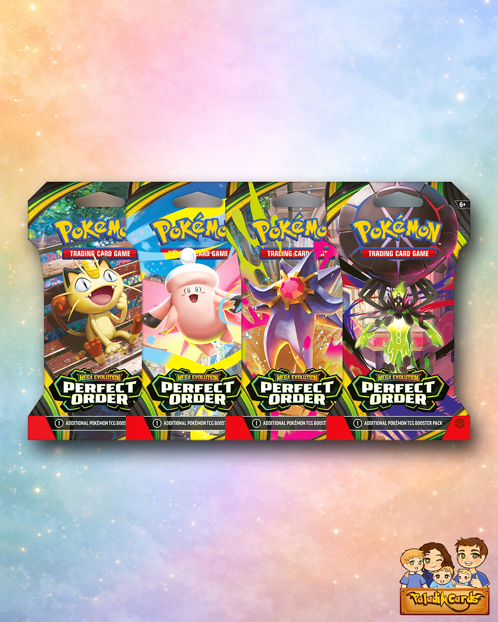 Perfect Order Sleeved Booster Pack (1 Sleeve) Wave 2