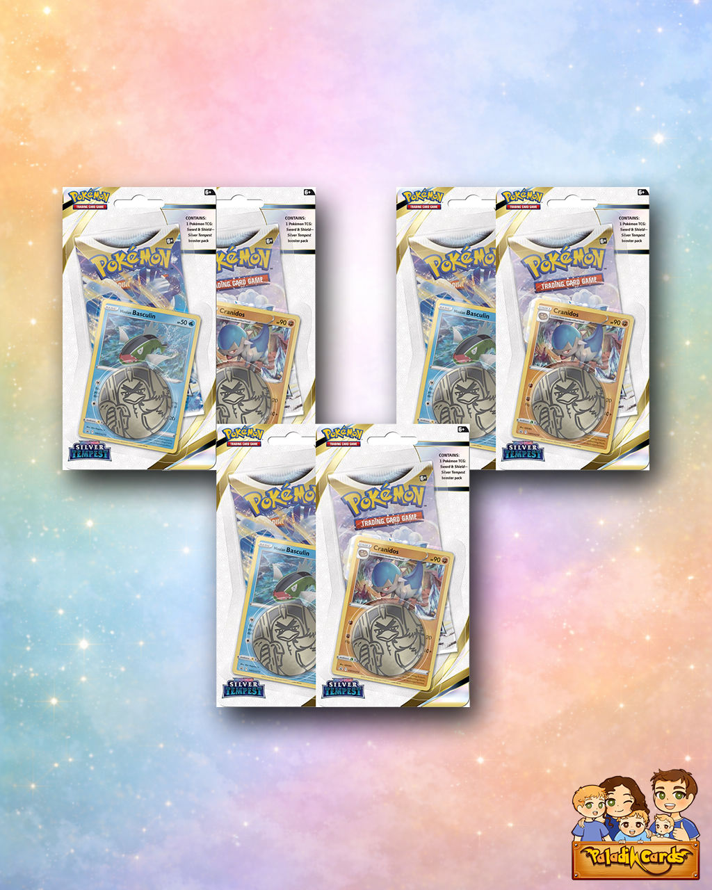 Silver Tempest Checklane Blister Bundle (6 total)