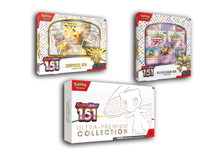Pokemon 151 UPC/Alakazam/Zap Bundle - Paladin Cards